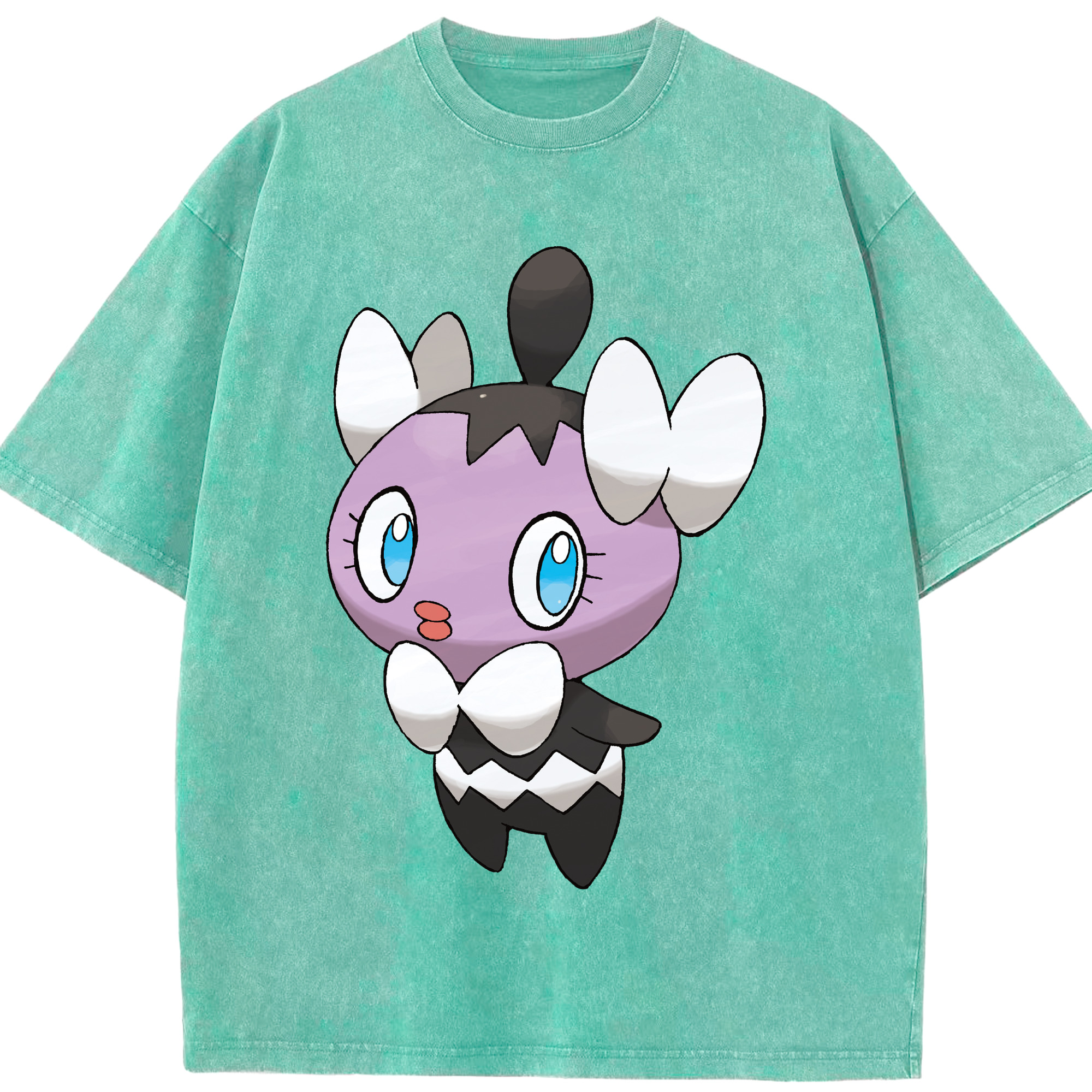 （画像用） ポケットモンスター Pokémon 綿100% ヴィンテージ風 半袖Tシャツ（フロントプリント）